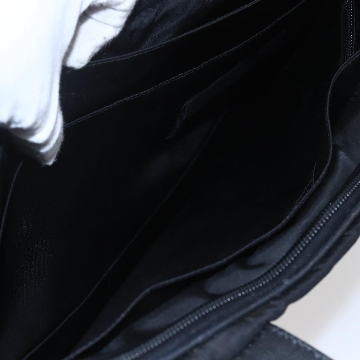 Prada Convertible Front Zip Briefcase Tessuto with Saffiano Leather, BLACK, NYLON, Briefcase