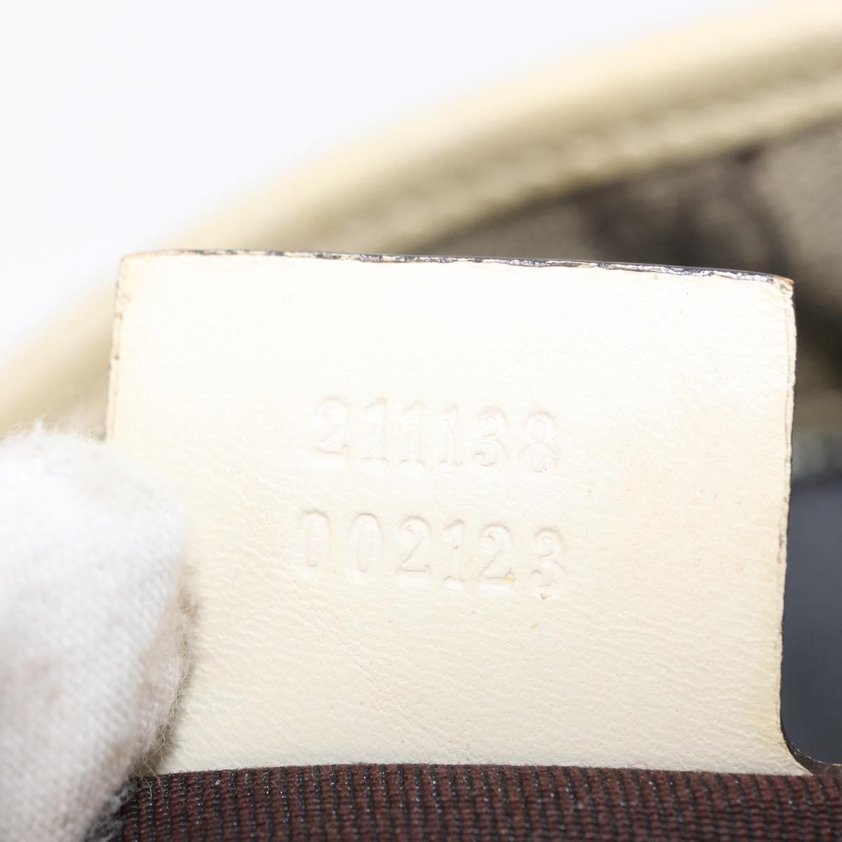 Gucci Vintage Open Tote GG Canvas, BEIGE, CANVAS, Tote bag