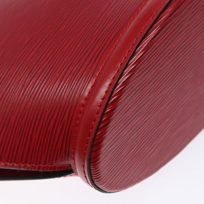 Louis Vuitton Saint Jacques Handbag Epi Leather, RED, LEATHER, Handbag