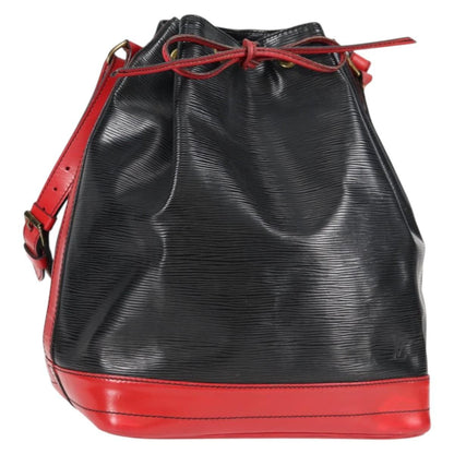 Louis Vuitton Noe Handbag Epi Leather, BLACK, LEATHER, Shoulder bag