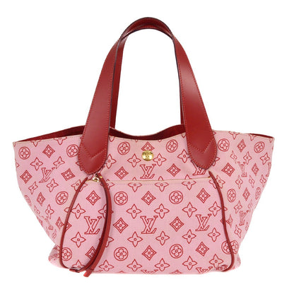 Louis Vuitton Cabas Ipanema Canvas, PINK, CANVAS, Tote bag