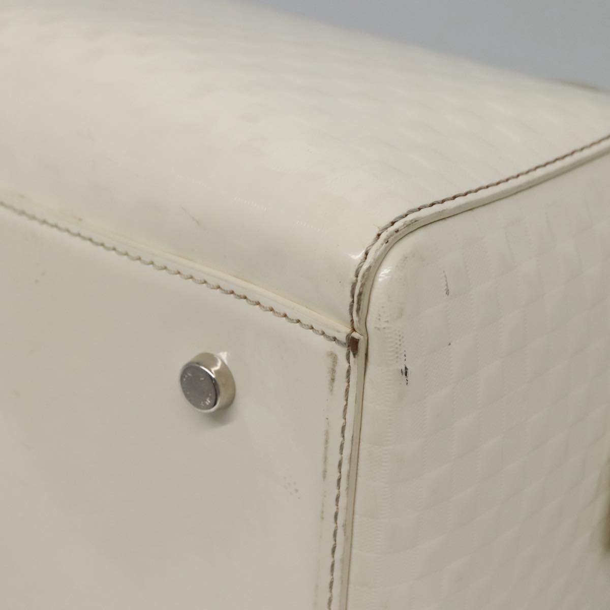 Louis Vuitton Speedy Cube Bag Damier Facette, WHITE, PATENT_LEATHER, Handbag