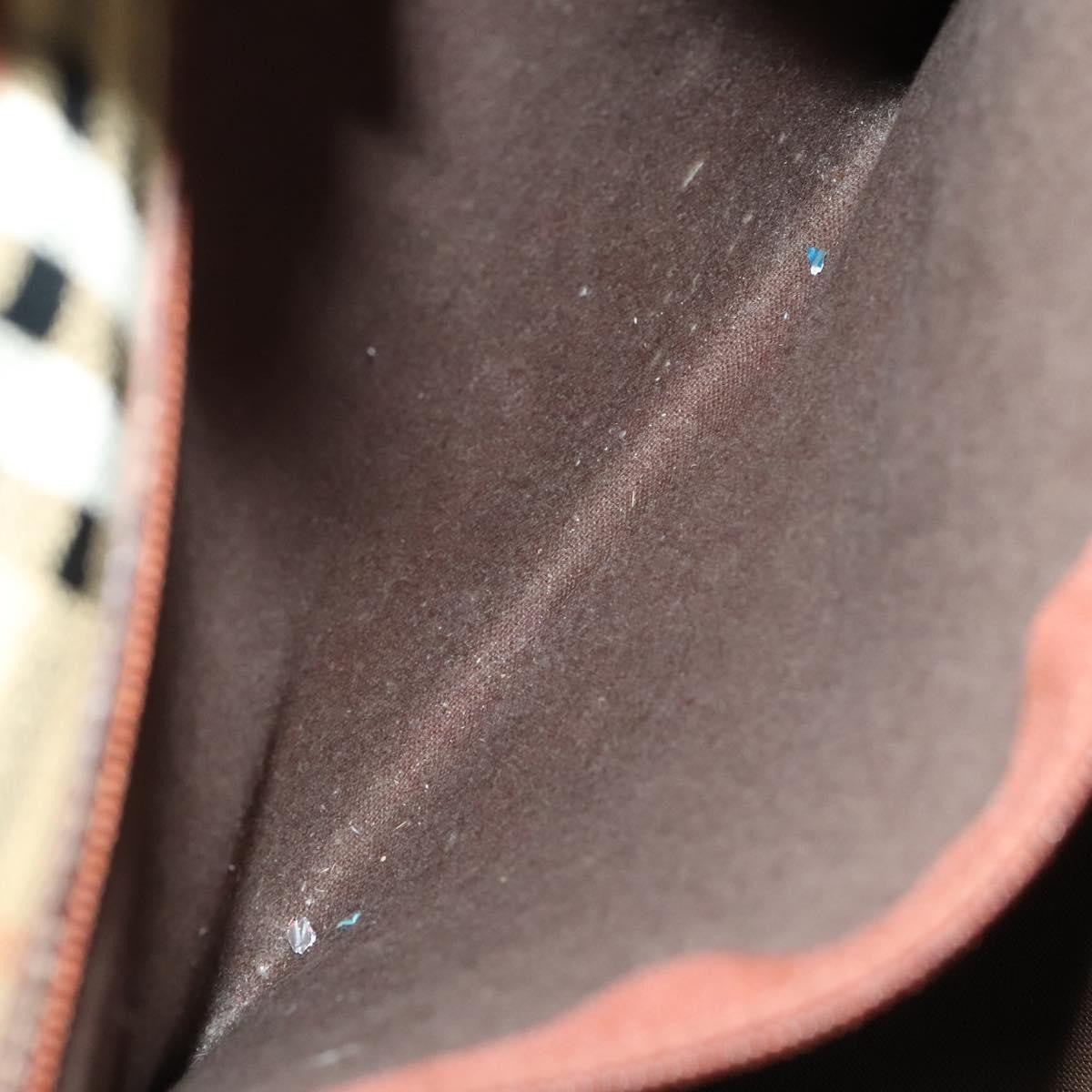 Burberry Convertible Weekend Duffle Bag Haymarket Coated Canvas, BEIGE, CANVAS, Travel bag