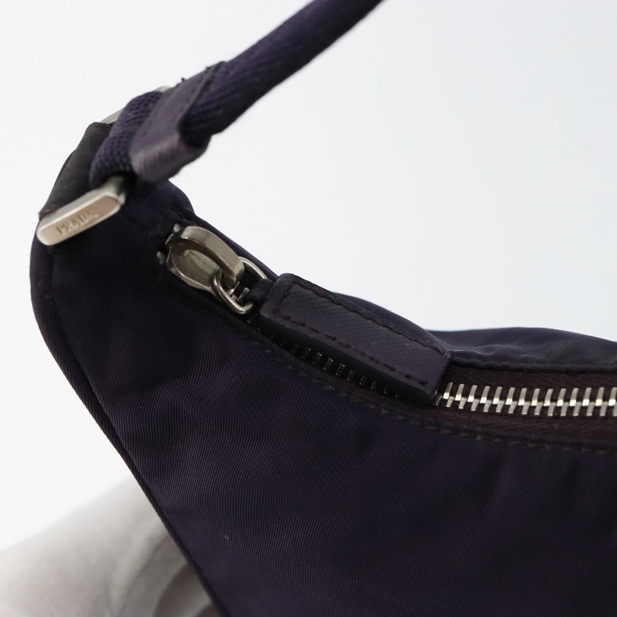 Prada Hobo Tessuto, PURPLE, NYLON, Shoulder bag