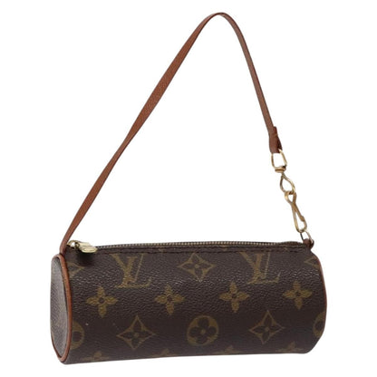 Louis Vuitton Papillon Pochette Monogram Canvas, BROWN, CANVAS, Handbag