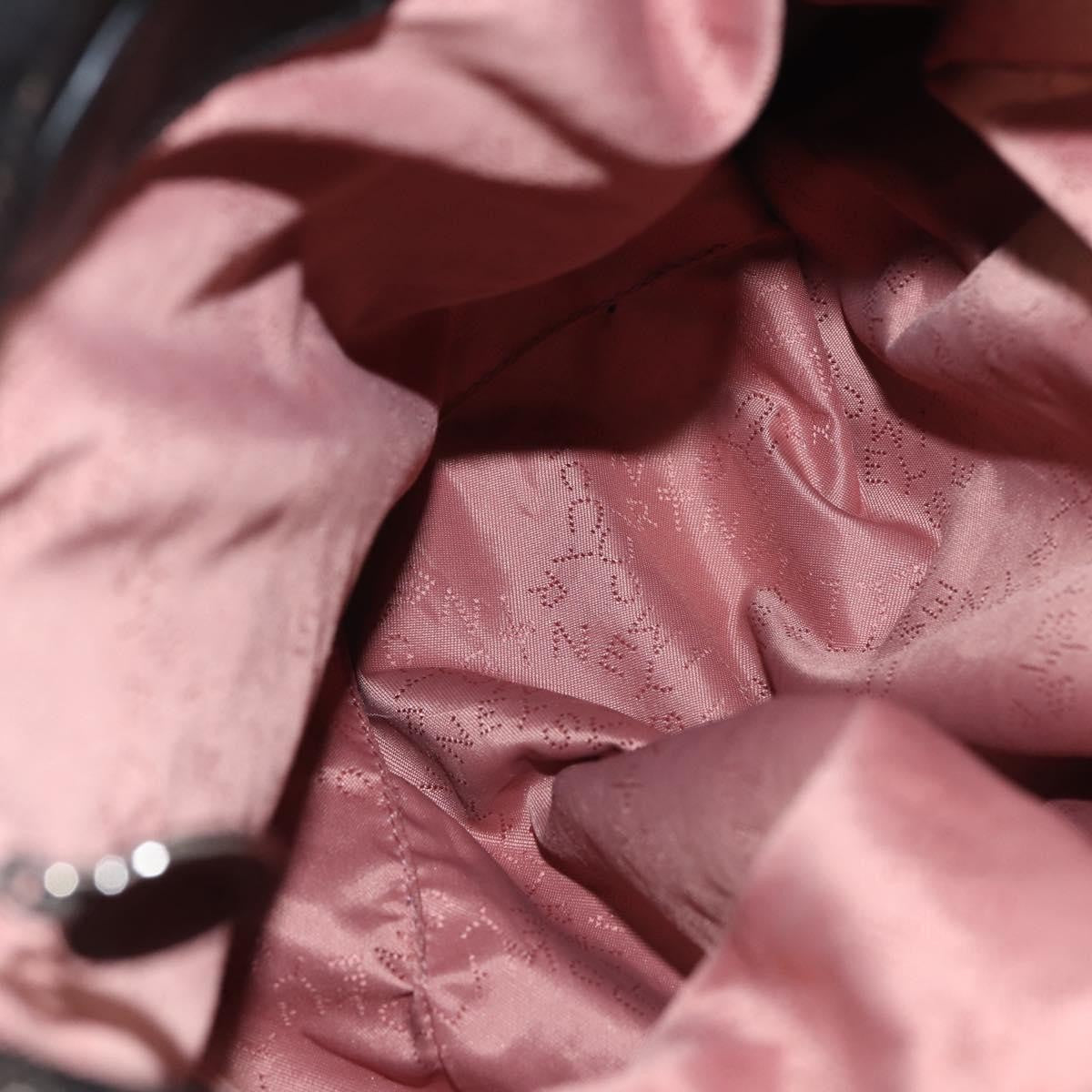 Stella McCartney Falabella Fold Over Bag Faux Suede, BLACK, SYNTHETIC, Crossbody bag