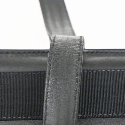 Salvatore Ferragamo Vala tote Leather, BLACK, LEATHER, Tote bag