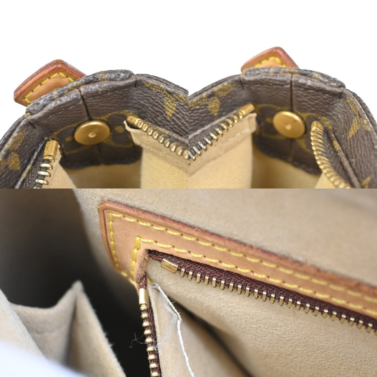 Louis Vuitton Looping Handbag Monogram Canvas, BROWN, CANVAS, Shoulder bag