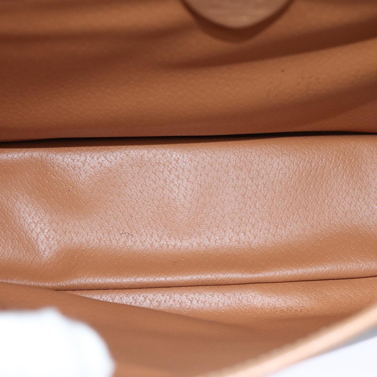 Celine Macadam Shoulder Bag PVC Leather, BROWN, CANVAS, Shoulder bag