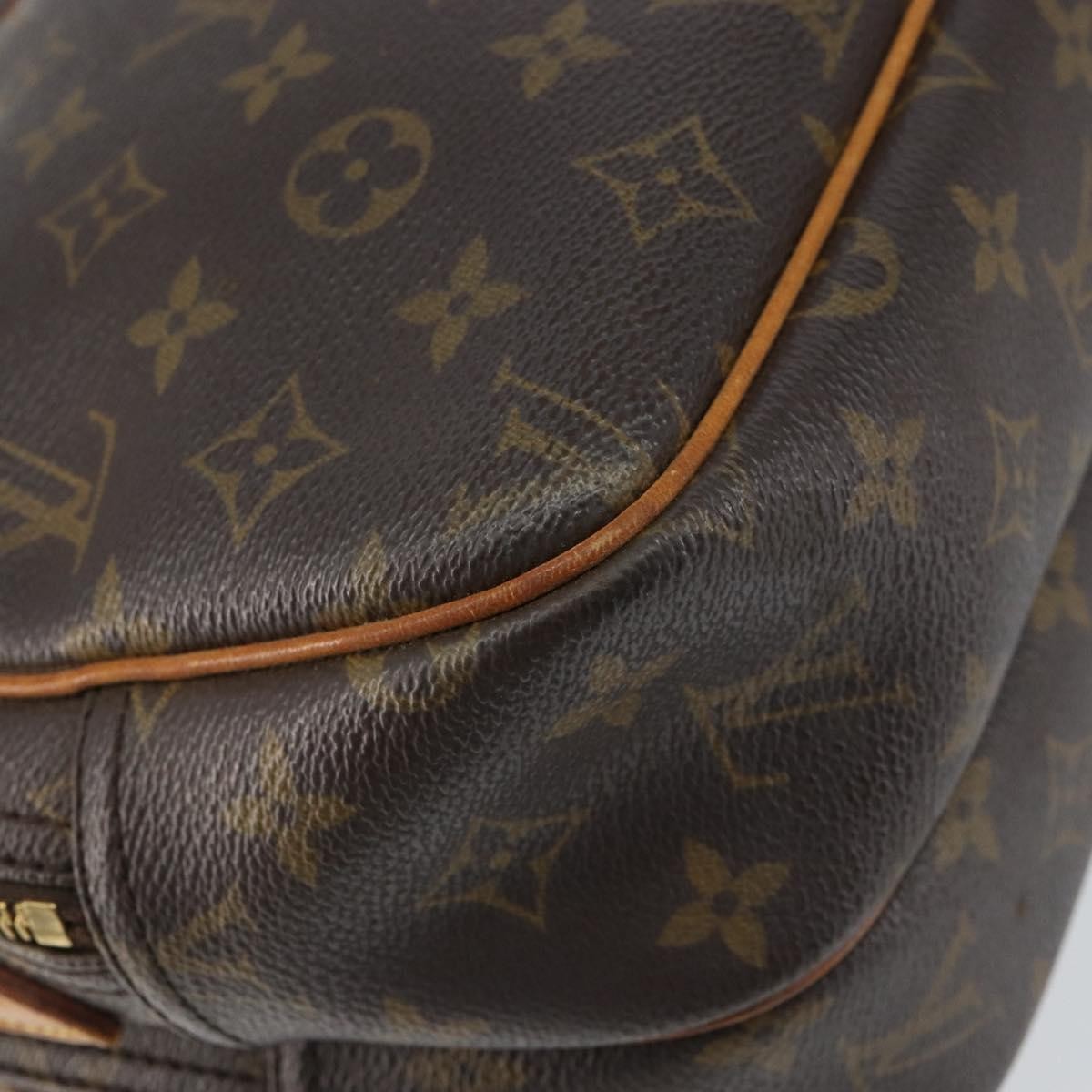 Louis Vuitton Reporter Bag Monogram Canvas, BROWN, CANVAS, Shoulder bag