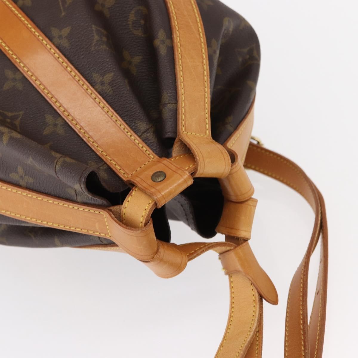 Louis Vuitton Randonnee Backpack Monogram Canvas, BROWN, CANVAS, Backpack