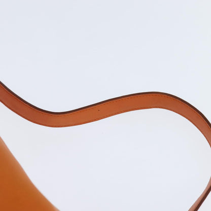 Hermes Sac Doremi Bag Leather, ORANGE, LEATHER, Shoulder bag