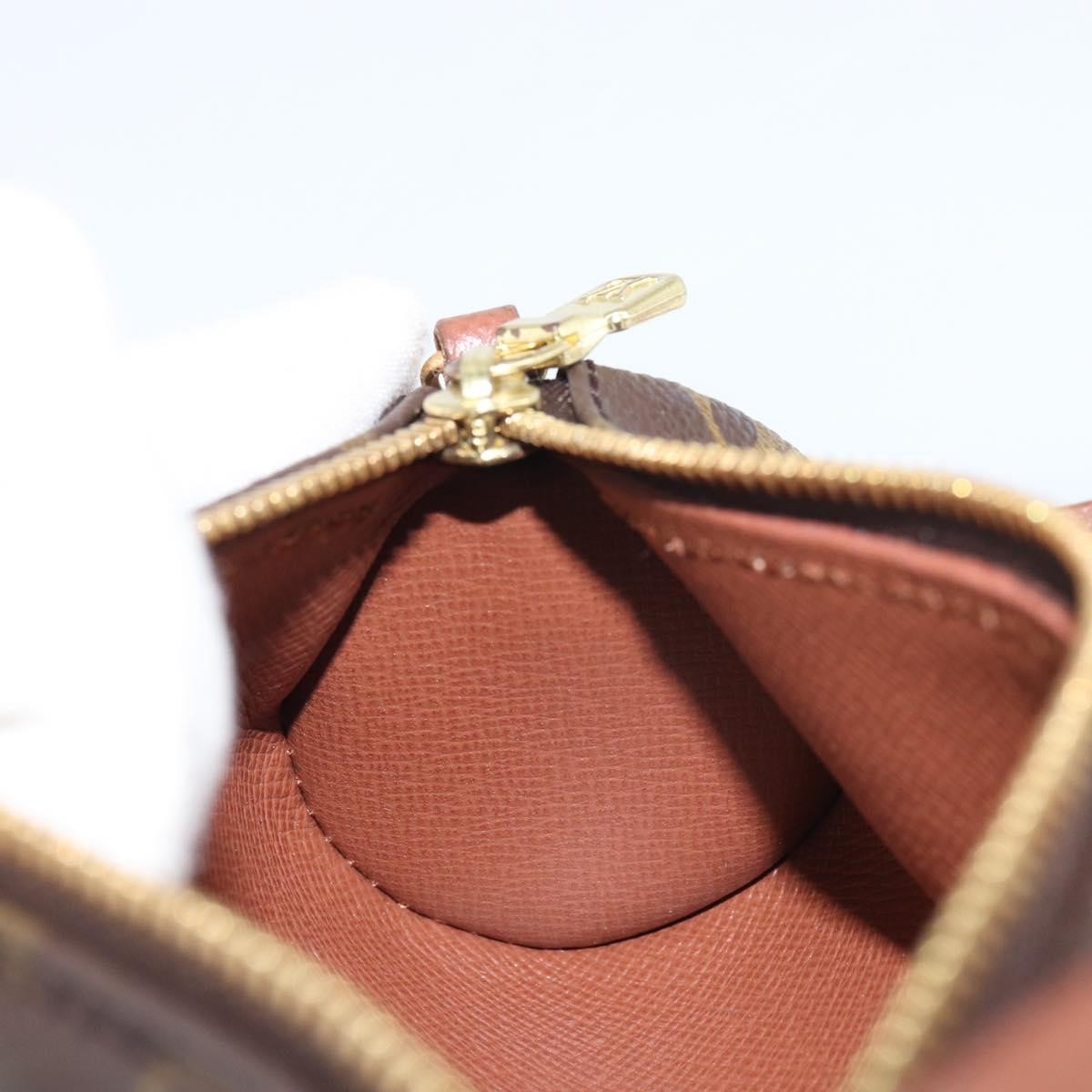 Louis Vuitton Papillon Pochette Monogram Canvas, BROWN, CANVAS, Clutche & pouche