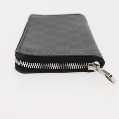 Louis Vuitton Zippy wallet vertical Damier Graphite, GRAY, CANVAS, Wallets