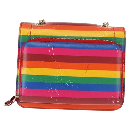Salvatore Ferragamo Vara Bow Crossbody Bag Leather, MULTICOLOUR, LEATHER, Shoulder bag