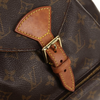 Louis Vuitton Montsouris Backpack Monogram Canvas, BROWN, CANVAS, Backpack