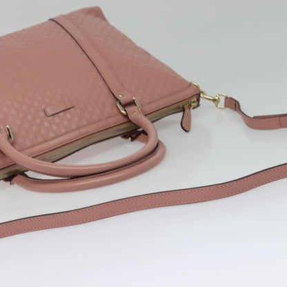 Gucci Margaux Tote (Outlet) Microguccissima Leather, PINK, LEATHER, Tote bag