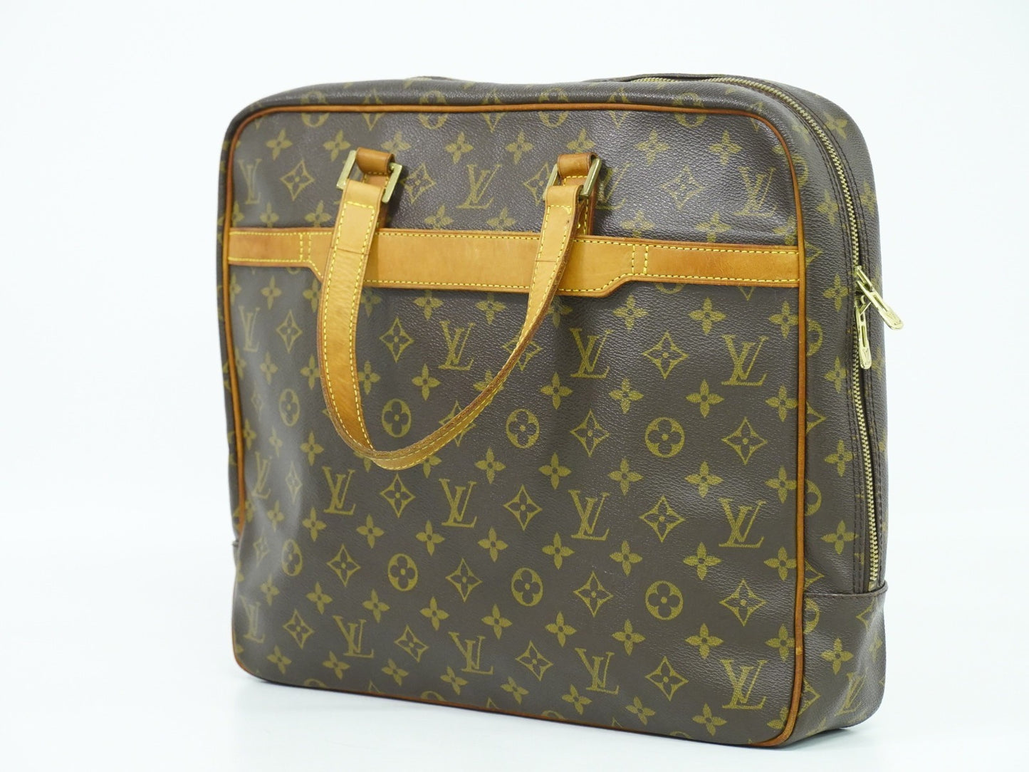 Louis Vuitton Porte-Documents Pegase Bag Monogram Canvas, BROWN, CANVAS, Travel bag