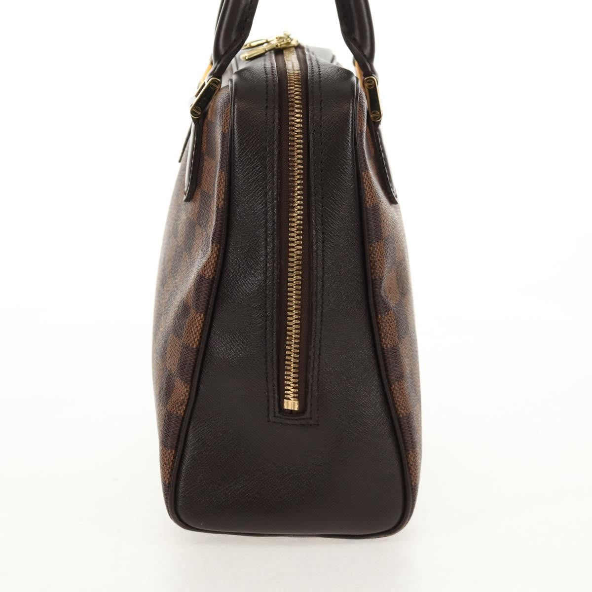 Louis Vuitton Brera Handbag Damier, BROWN, CANVAS, Handbag