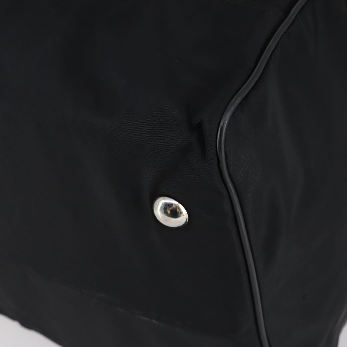 Prada Boston Bag Tessuto, BLACK, NYLON, Handbag