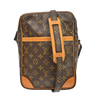 Louis Vuitton Danube Handbag Monogram Canvas, Brown, Canvas, Shoulder Bag