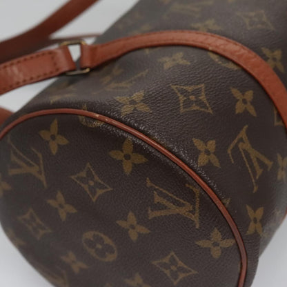 Louis Vuitton Papillon Handbag Monogram Canvas, BROWN, CANVAS, Handbag