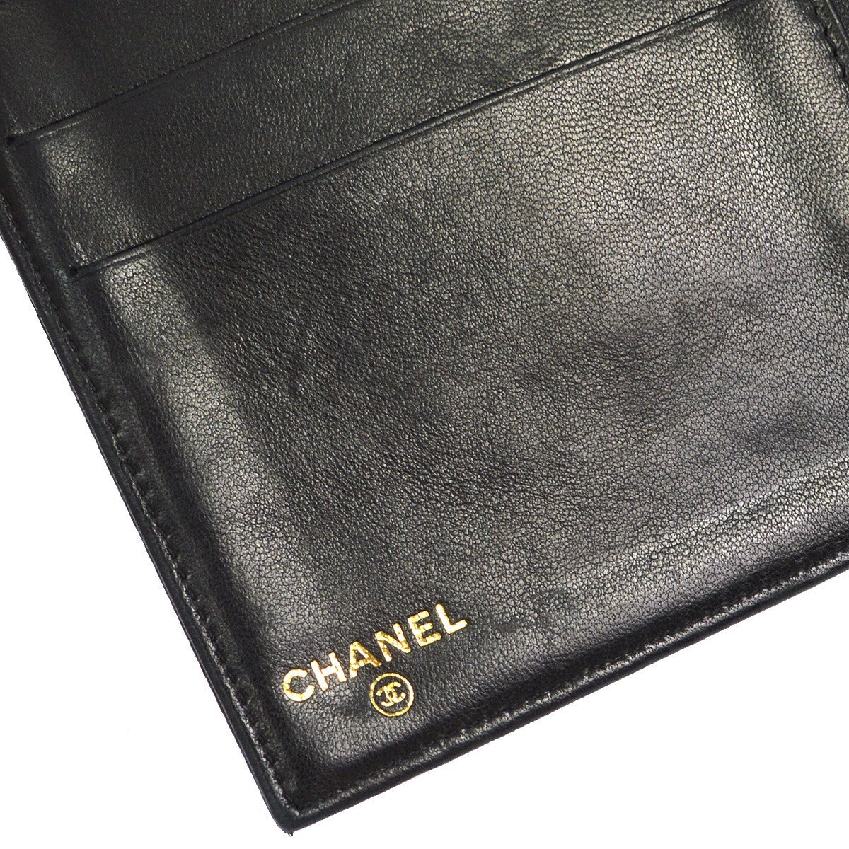 Chanel Timeless CC French Wallet Caviar, BLACK, LEATHER, Wallets