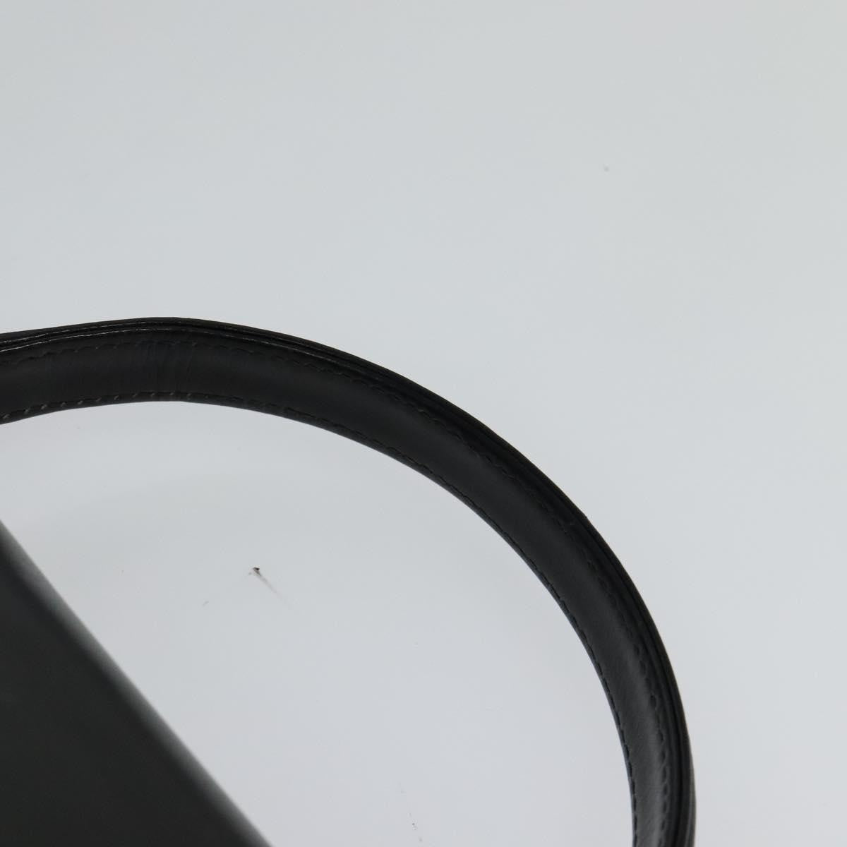 Salvatore Ferragamo Flap Handbag Leather, BLACK, LEATHER, Handbag