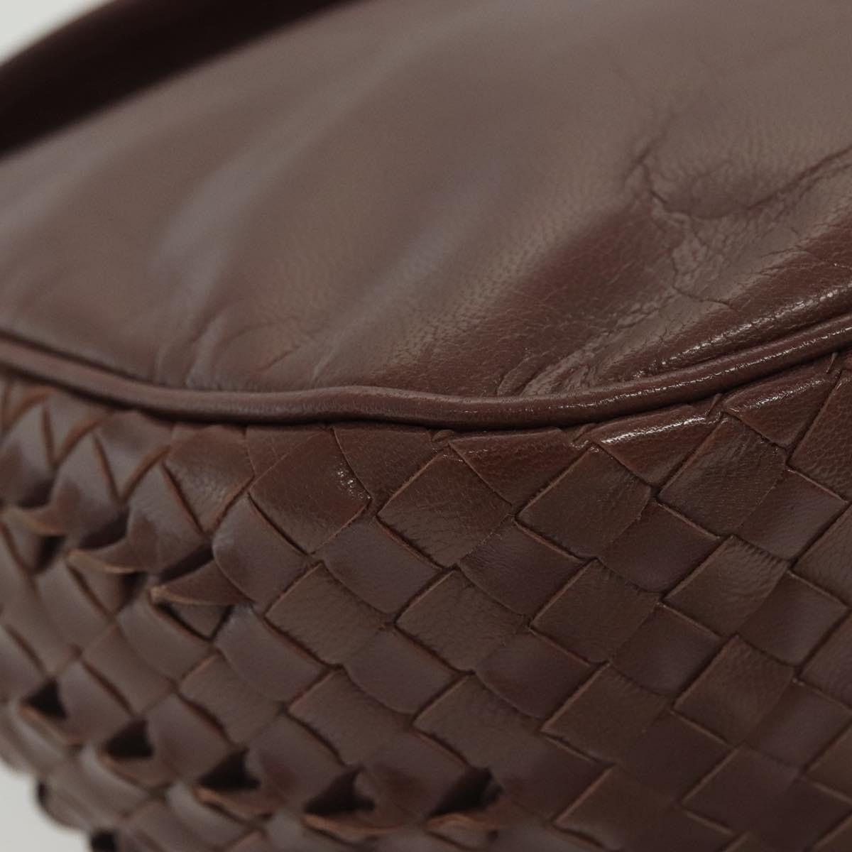 Bottega Veneta Intrecciato Leather, PURPLE, LEATHER, Clutche & pouche