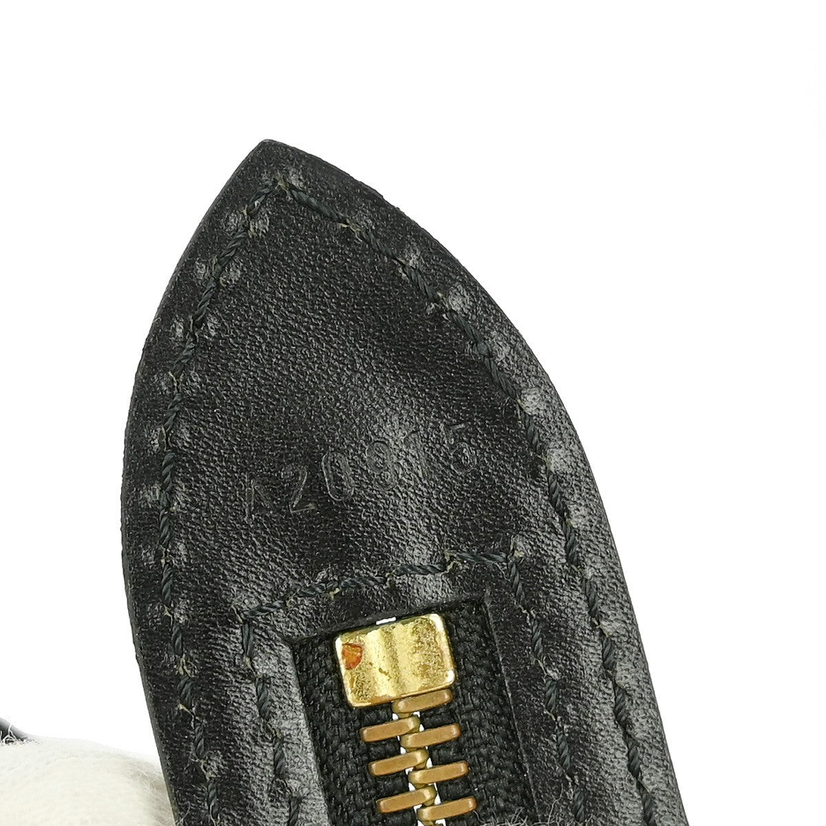 Louis Vuitton Saint Jacques Handbag Epi Leather, BLACK, LEATHER, Shoulder bag