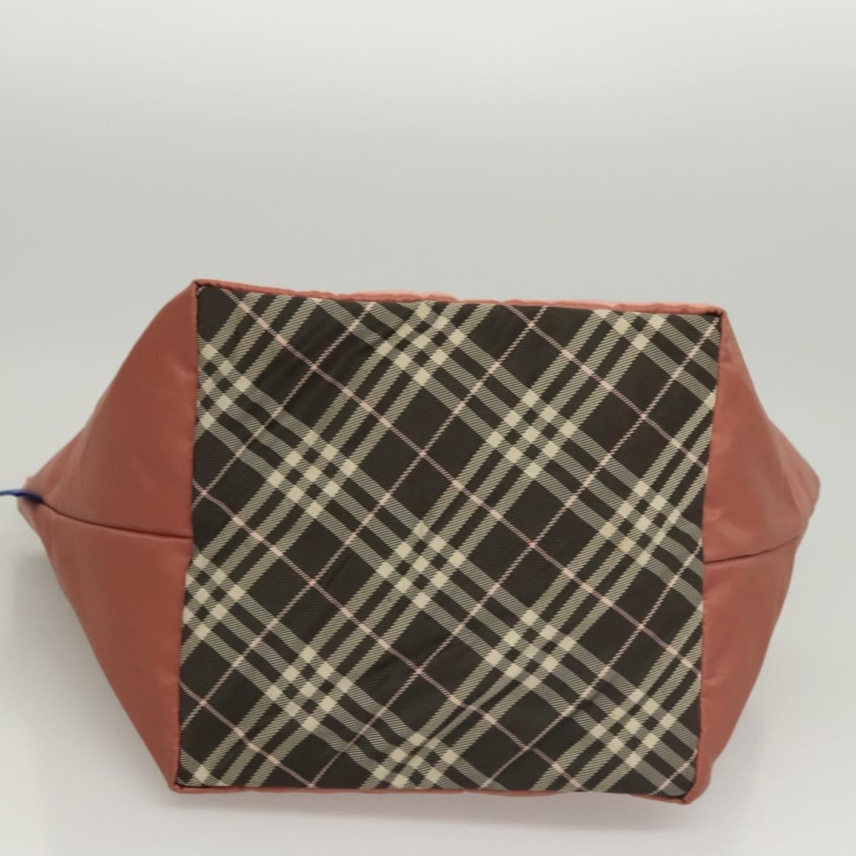 Burberry Nova Check Tote Nylon, PINK, NYLON, Tote bag
