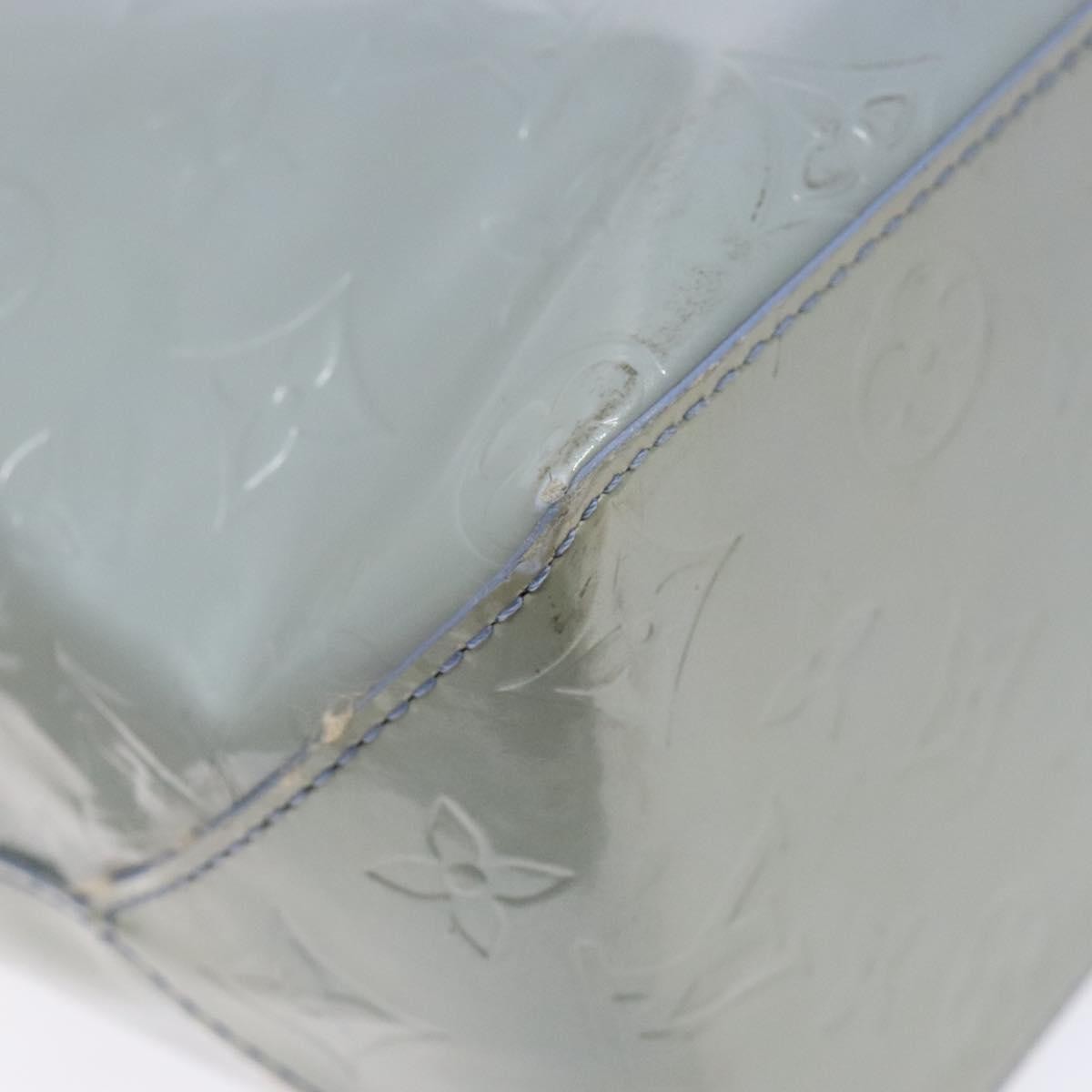 Louis Vuitton Reade Handbag Monogram Vernis, BLUE, PATENT_LEATHER, Handbag