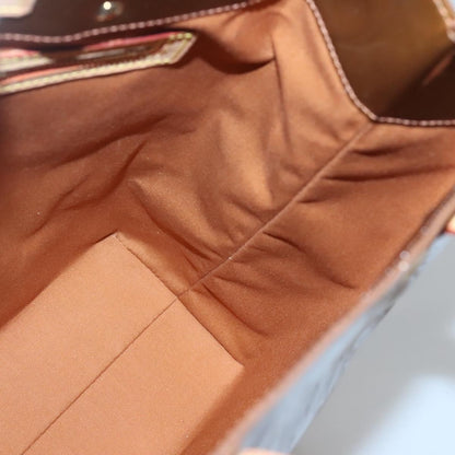 Louis Vuitton Reade Handbag Monogram Vernis, BROWN, PATENT_LEATHER, Handbag