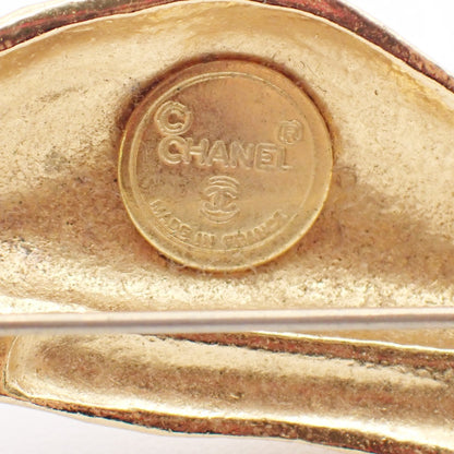 Chanel Beret Hat Brooch Gold Plated, GOLD, GOLD_PLATED, Brooch