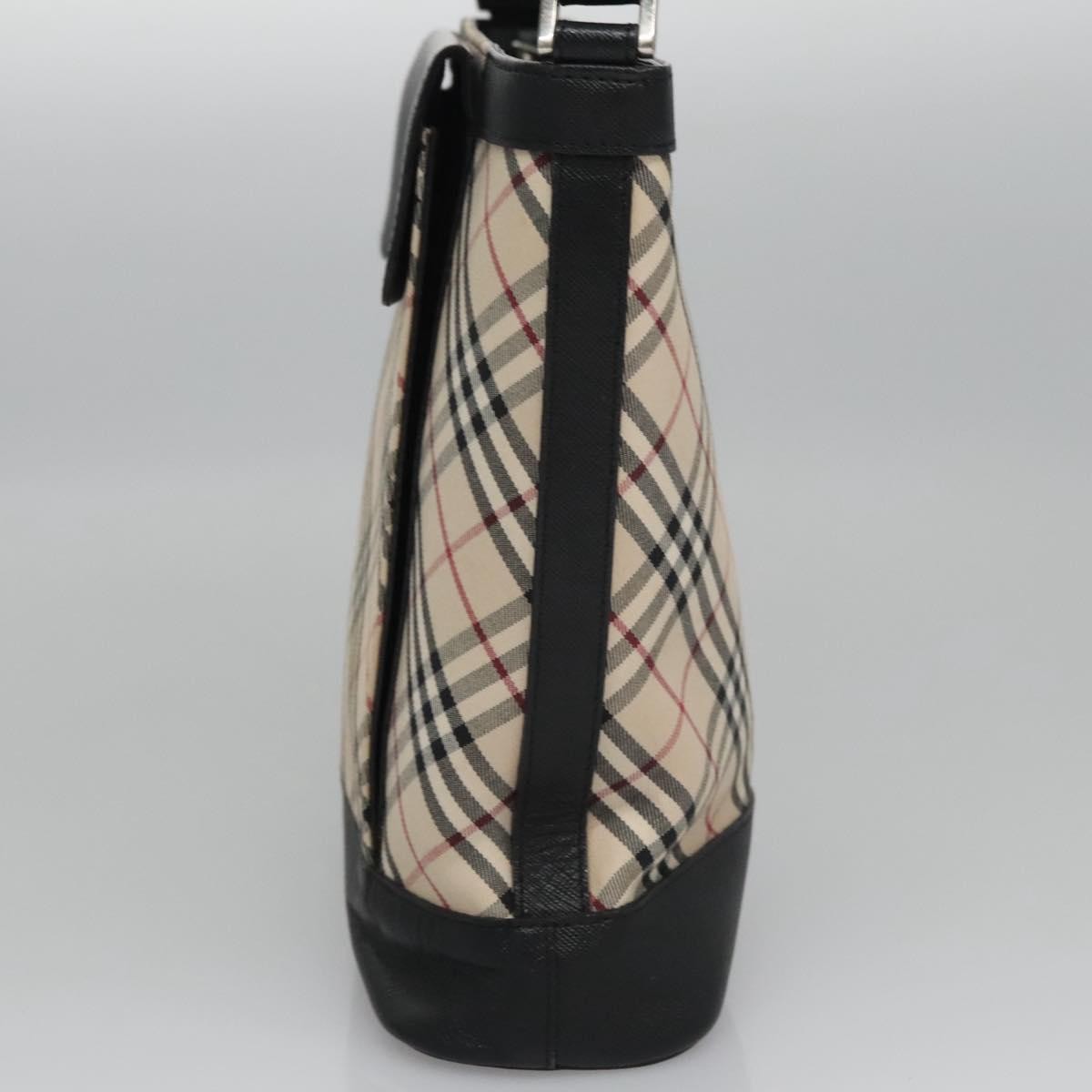 Burberry Shoulder Bag Nova Check Canvas, BEIGE, CANVAS, Shoulder bag