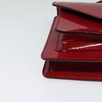 Louis Vuitton Monceau Handbag Vernis, BURGUNDY, PATENT_LEATHER, Handbag