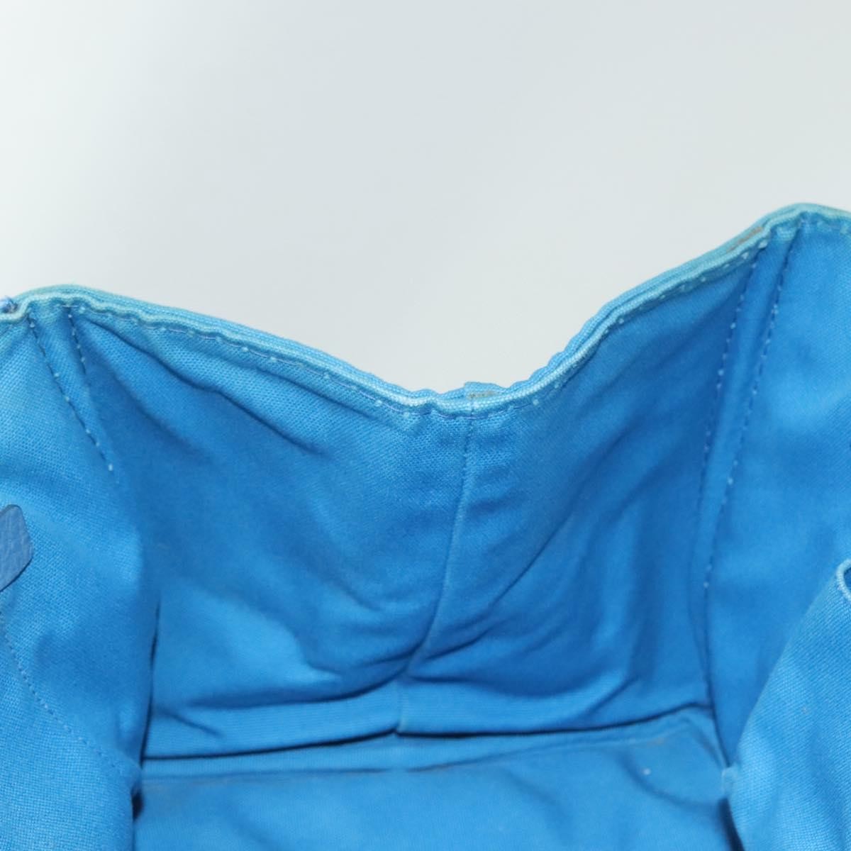 Prada Canapa Convertible Tote Canvas, BLUE, CANVAS, Tote bag