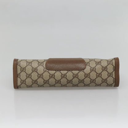 Gucci Vintage old clutch Canvas, BEIGE, PVC, Clutche & pouche
