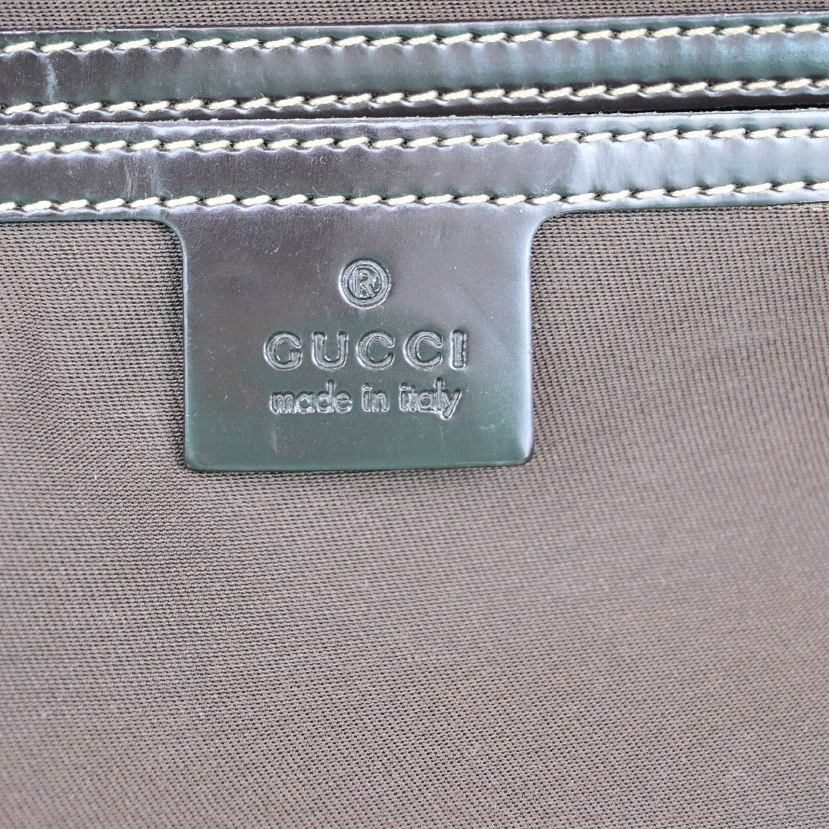 Gucci Joy Tote GG Coated Canvas with Leather, BROWN, CANVAS, Tote bag