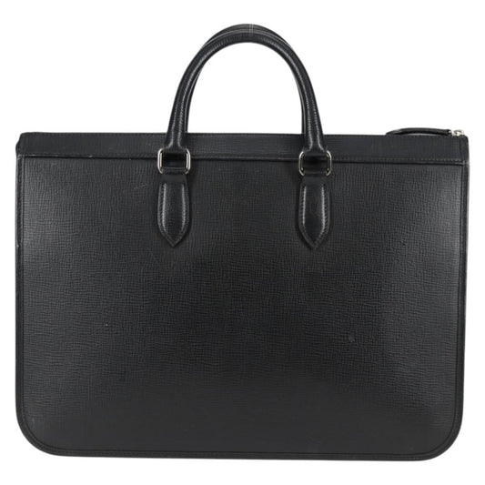 Burberry Briefcase Leather, BLACK, LEATHER, Briefcase