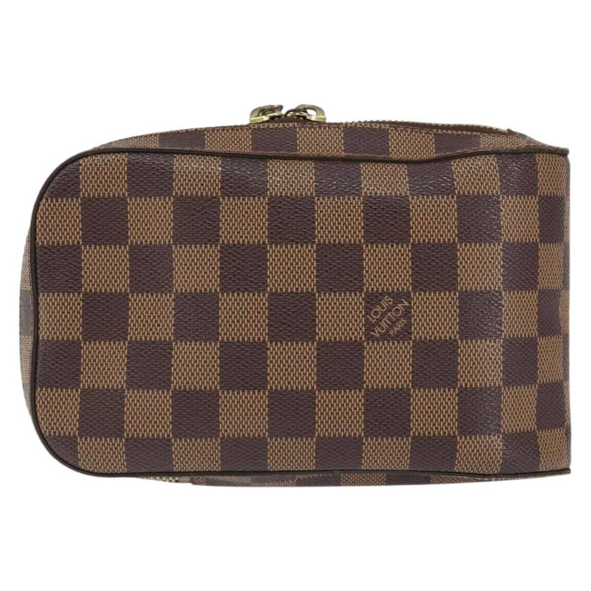 Louis Vuitton Geronimos Waist Bag Damier, BROWN, CANVAS, Shoulder bag