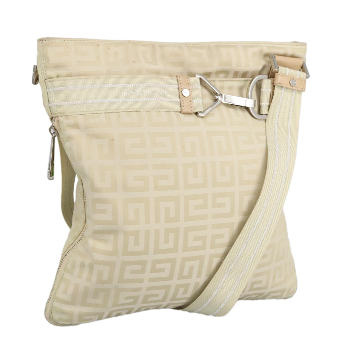 Givenchy 4G shoulder Bag Leather, BEIGE, NYLON, Shoulder bag