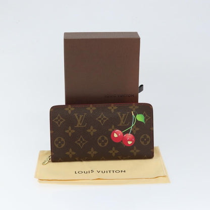 Louis Vuitton Zippy wallet Canvas, BROWN, CANVAS, Wallets