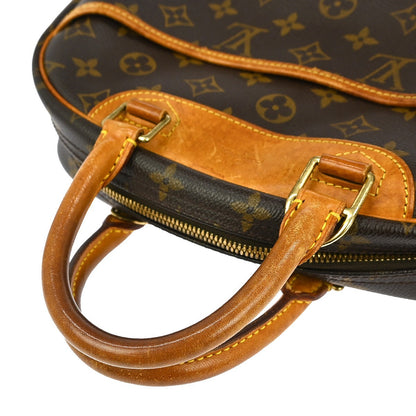 Louis Vuitton Trouville Handbag Monogram Canvas, BROWN, CANVAS, Handbag