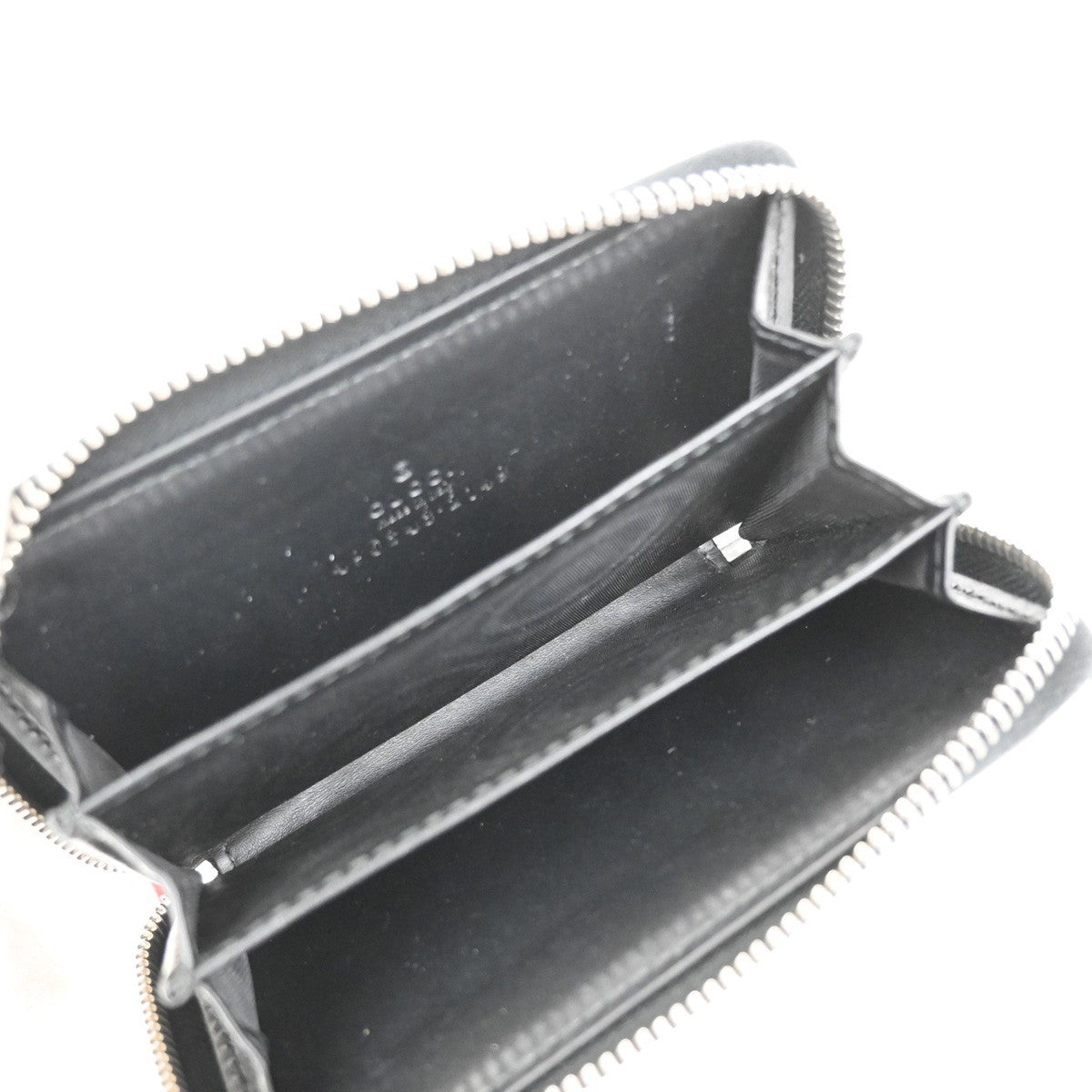 Gucci Night Courrier Bifold Wallet GG Coated Canvas with Applique, BLACK, CANVAS, Wallets