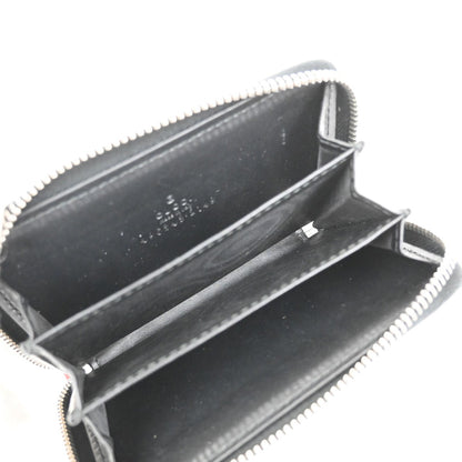 Gucci Night Courrier Bifold Wallet GG Coated Canvas with Applique, BLACK, CANVAS, Wallets