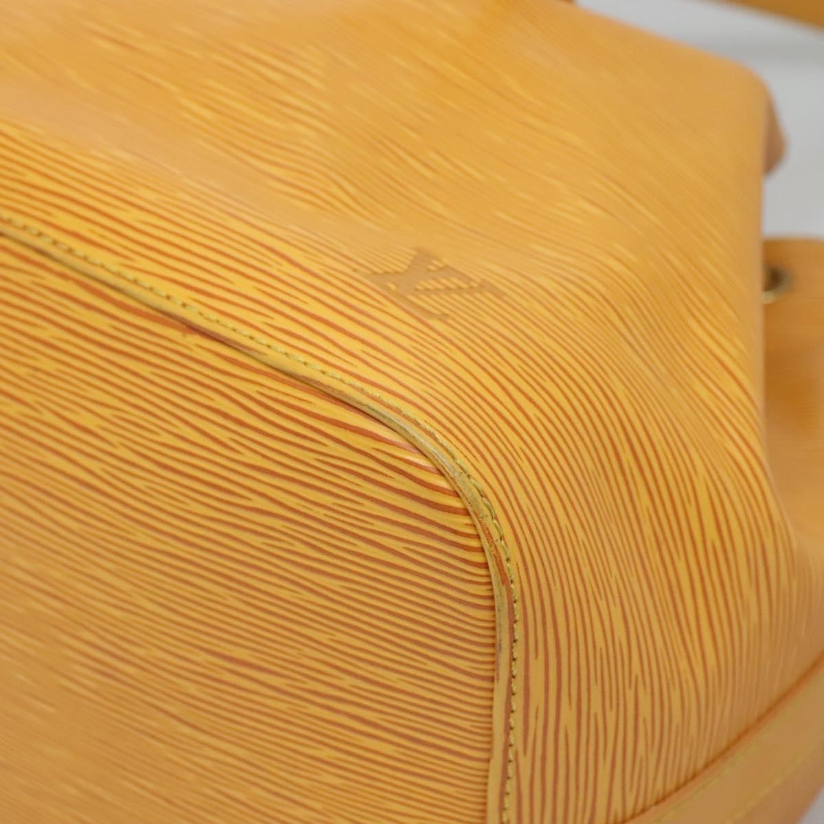 Louis Vuitton Noe Handbag Epi Leather, YELLOW, LEATHER, Handbag