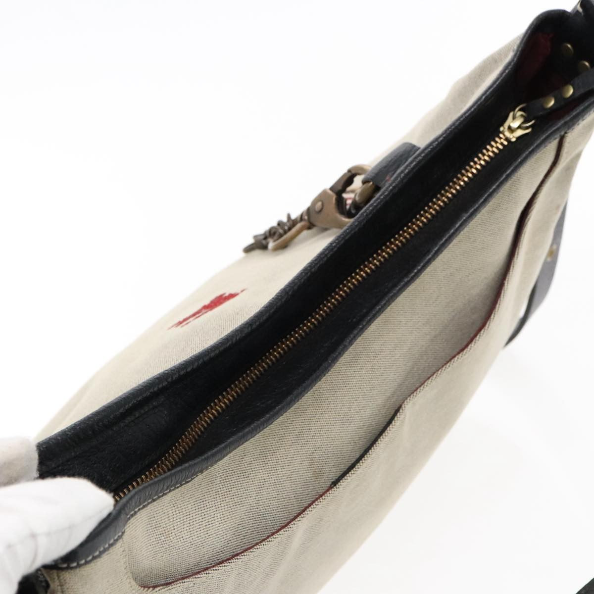 Burberry Blue Label shoulder bag Canvas, GRAY, CANVAS, Shoulder bag