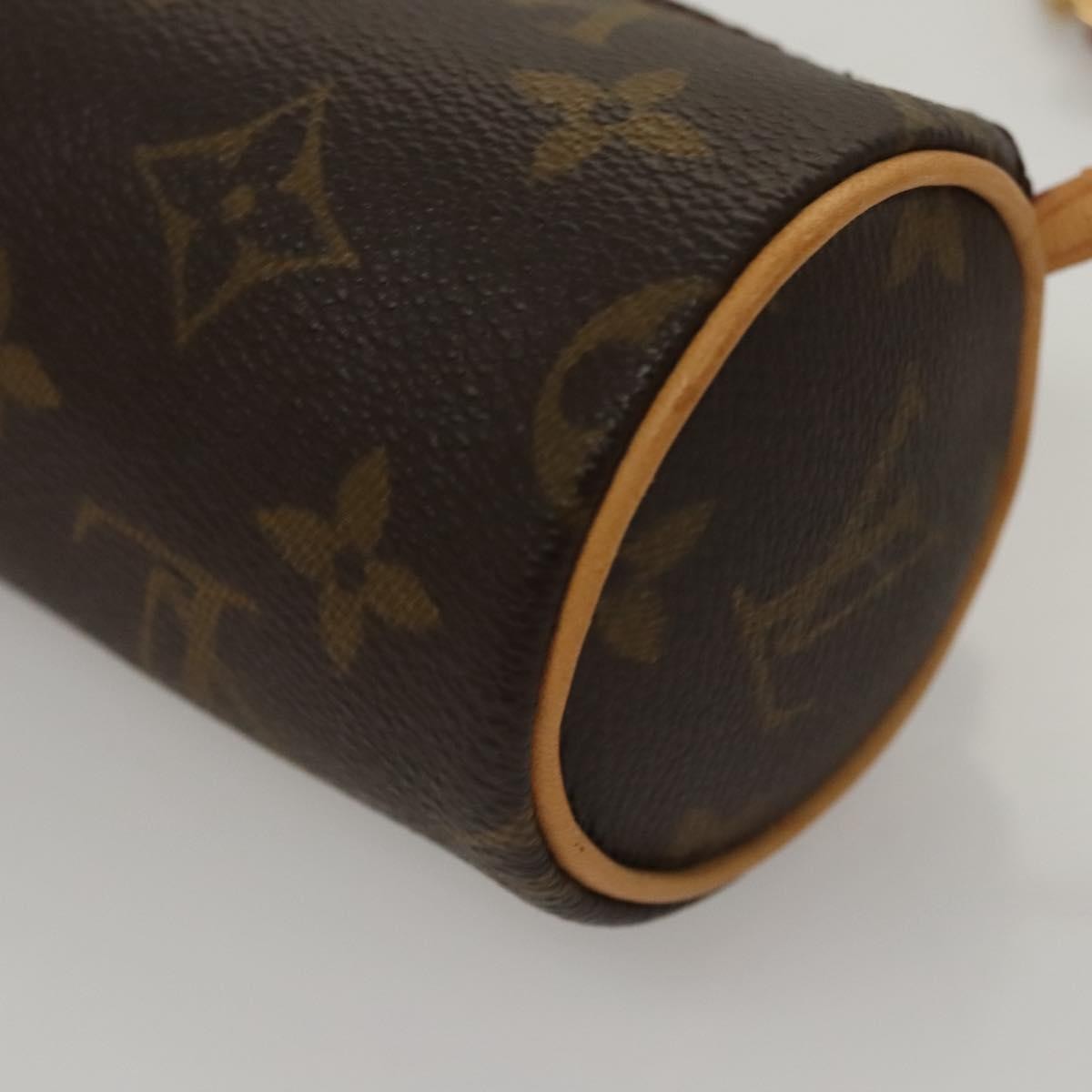 Louis Vuitton Papillon Pochette Monogram Canvas, BROWN, CANVAS, Handbag