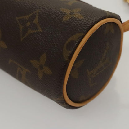 Louis Vuitton Papillon Pochette Monogram Canvas, BROWN, CANVAS, Handbag